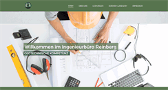 Desktop Screenshot of ingenieurbuero-reinberg.de